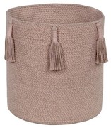 Tekstylny koszyk ø 30x30 cm Woody – Lorena Canals