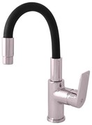 RAV Slezák CO119.0/15 - Bateria zlewozmywakowa COLORADO 25 cm czarny/błyszczący chrom