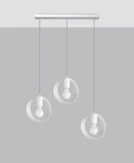 Lampa wisząca TITRAN 3 biała SOLLUX  LIGHTING