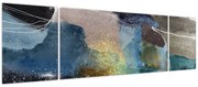 Obraz - Akwarelowa abstrakcja (170x50 cm)