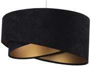 Lampa wisząca GEMSTONE czarna/złota BPS KONCEPT