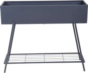 Stalowa podwyższona skrzynka na rośliny 30 cm Jasmine – Garden Pleasure