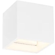 Nowoczesna lampa ścienna biała - Kay Novo