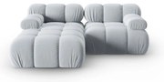 Jasnoniebieska aksamitna sofa 191 cm Bellis – Micadoni Home