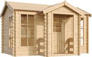 Drewniany domek ogrodowy dla dzieci - M520