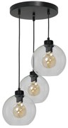 Lampa wisząca, potrójns, kule SOFIA CLEAR 3xE27