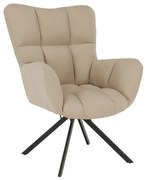 Obrotowe krzesło KOMODO, beżowe