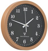 Zegar ścienny, ustawiany radiowo, VIRAL, Ø 30 cm