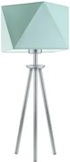 Lampka nocna trójnóg na srebrnym stelażu - B7-H67
