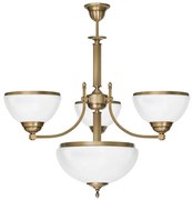 Klasyczny żyrandol mosiężny R-S4A