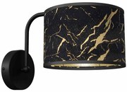 Kinkiet , elegancki, czarny, złoto SENSO Black/Gold 1xE27