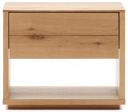 Szafka nocna w dekorze dębu Alguema – Kave Home