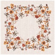 Serwetki Jesienne kwiaty, 35 x 45 cm, zestaw 4sztuki