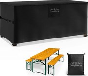 Ochronna plandeka na zestaw piwny BEER COVER, 180x90x74cm, antracytowa Kingsleeve