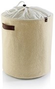 Beżowy tekstylny kosz na pranie 49 l – Mioli Decor