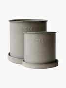 Komplet osłonek na doniczkę Plant, 2 elem.