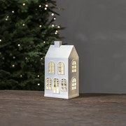 Ozdobny domek LED z brokatowym płynem Vinter