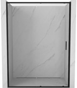 Mexen Exo drzwi prysznicowe rozsuwane 170 cm, transparent, czarne - 8151-170-000-70-00