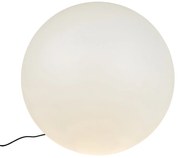 Nowoczesna lampa zewnętrzna biała 77 cm IP65 - Nura