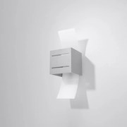 Kinkiet LORETO szary SOLLUX  LIGHTING