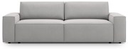 Jasnoszara rozkładana sofa 247 cm Jodie – Micadoni Home