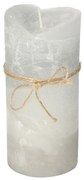 Świeca Dorotea 15 cm grey cristal