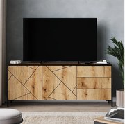 Lowboard dąb 150x39.7x60 hatto