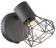 Czarna lampa punktowa 8x14 cm Ran – Fischer &amp; Honsel