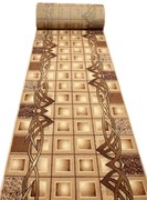 Dywan Country-Chodniki Momus beżowy 070x100 Chodnik