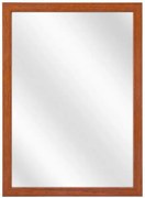 Lustro ścienne w drewnianej ramie wiśniowe Z0-Z44