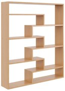 Skandynawski Regał Wiszący Lub Stojący W Kolorze Buk K5-Z21