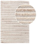 Kremowy wełniany dywan tkany ręcznie 60x90 cm Mango – House Nordic