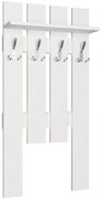 Wieszak Na Biały Kurtki Z Dodatkową Półką G2-F00
