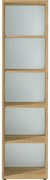 Regał w dekorze dębu 50x196 cm Monteria – Germania