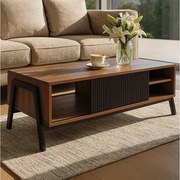 Stolik kawowy MCW-O40,  naturalny