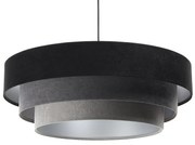 Lampa wisząca TRIO MIX czarna/szara/srebrna BPS KONCEPT