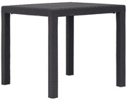 Brązowy kwadratowy stolik ogrodowy M5-T42