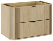 Szafka pod umywalkę OVALIA CREMONA 2S 80cm dąb cremona COMAD