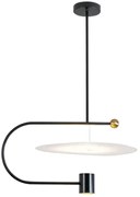 Lampa Sufitowa LED APP589-1CP Czarna