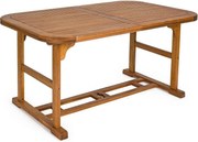 Przedłużany stół prostokątny 150/200×90 cm - NOEMI