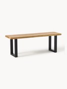 Ławka z drewna dębowego Oliver, różne rozmiary