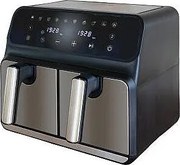 Frytownica Unold Double Twin Zone czarno-srebrna (58685)