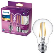 SET 2x LED Żarówka VINTAGE Philips E27/7W/230V 2700K