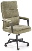 Fotel biurowy ADRIANO oliwkowy HALMAR