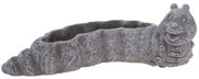 Betonowa osłonka na doniczkę Gąsienica, 25 x 8,5 x 10,5 cm