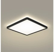 Brilagi - LED Oświetlenie łazienkowe ULTRA SLIM LED/18W/230V 30x30 cm czarny IP54