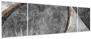 Obraz - Abstrakcja w betonie (170x50 cm)