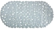 Spirella Antypoślizgowa mata do wanny GALETS,szara, 99 x 39 cm