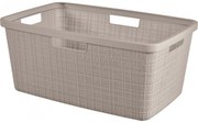 Curver Kosz na czystą bieliznę Jute 46 l, taupe