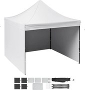 Biała Markiza Typu Pop-Up SucceBuy 3 x 3 M ze Ścianami Bocznymi, Torba